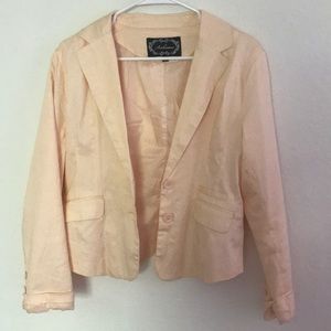 Light orange blazer
